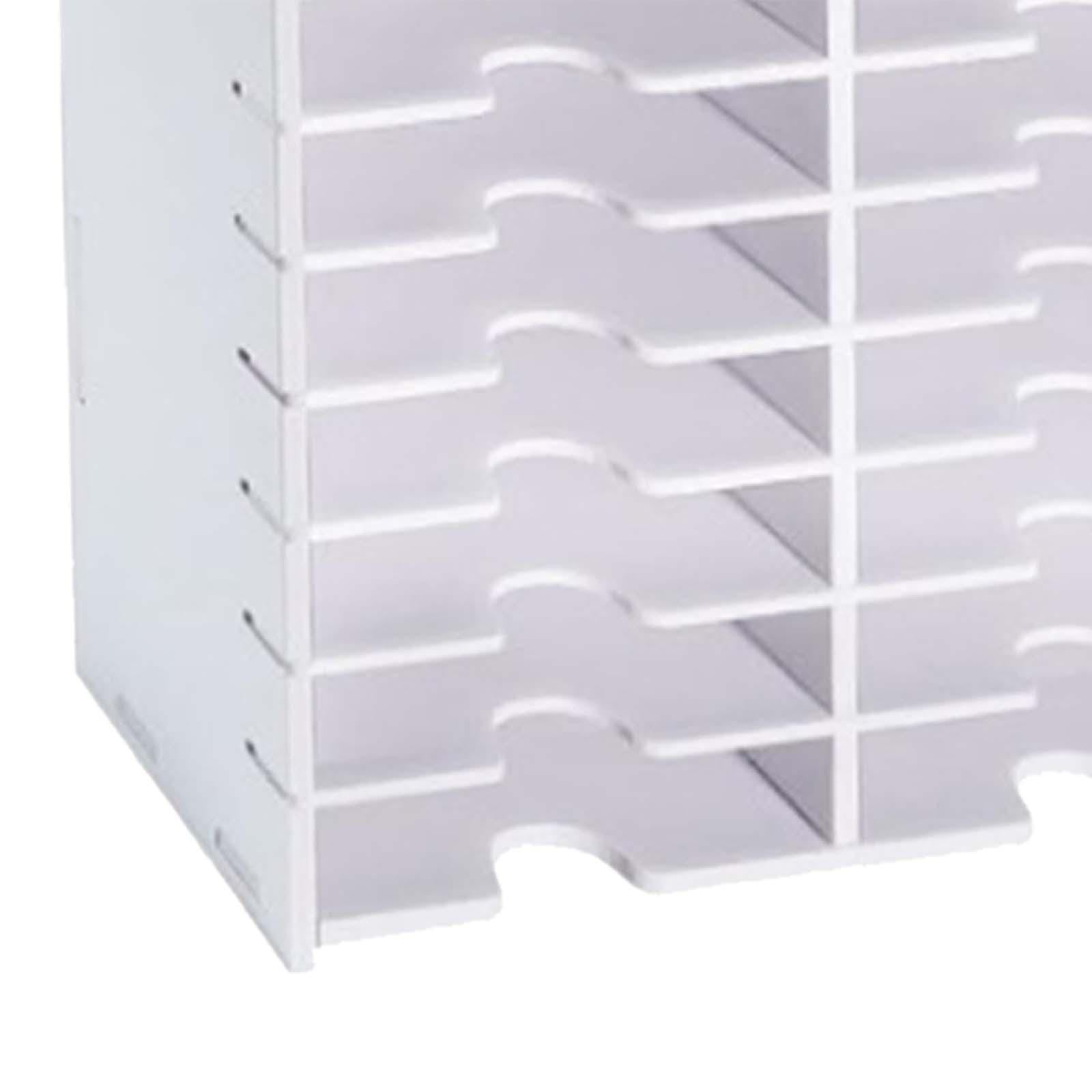 絵の具ラック Amazon | TOPPERFUN 木製 絵の具 保管庫 絵の具 瓶 ホルダー